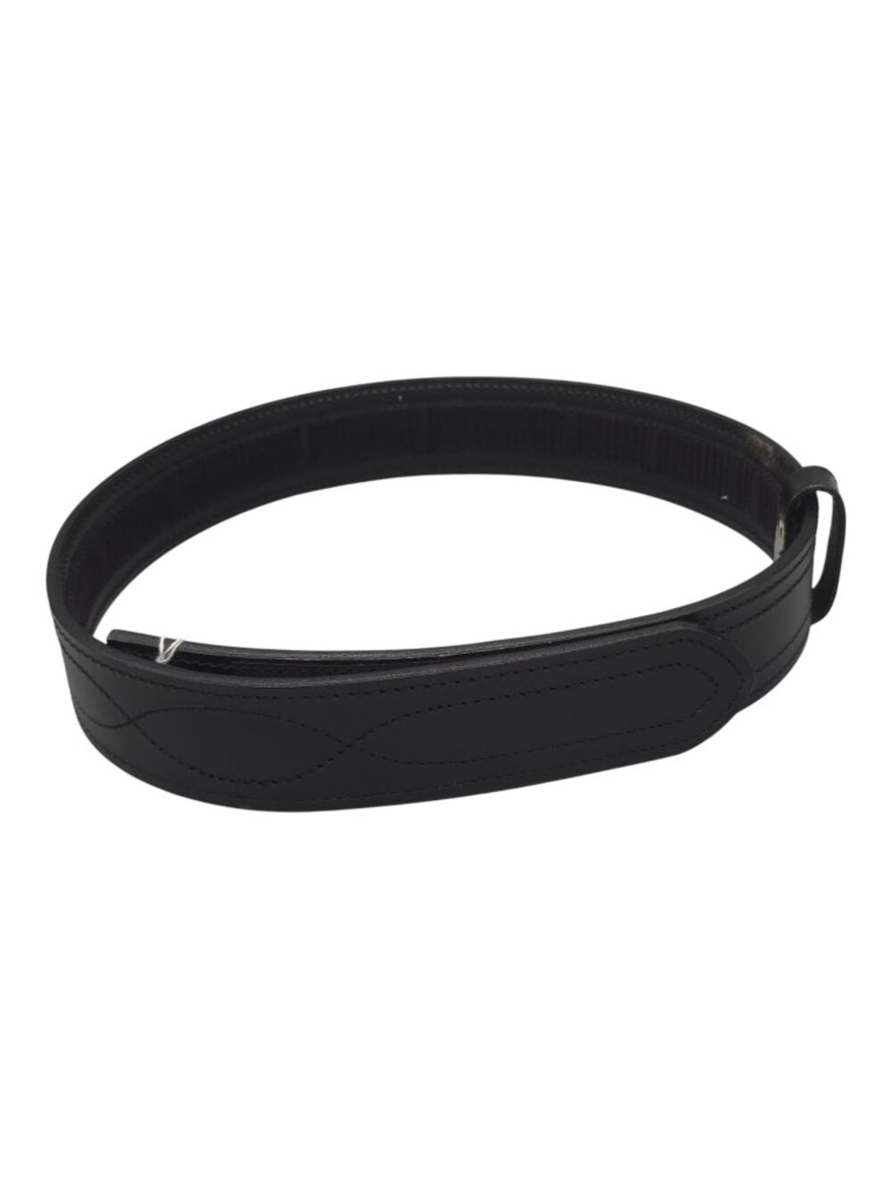 Southern Police Equipment Black Duty Belt Hook & Loop Closure Size Medium